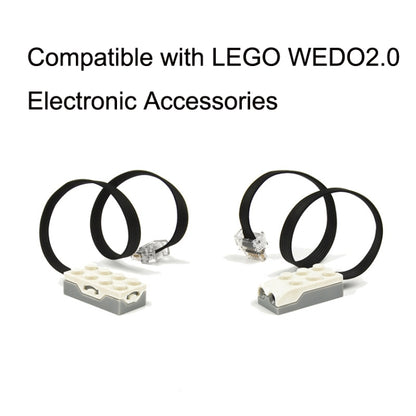 เข้ากันได้กับ LEGO Children Education WEDO2.0 อุปกรณ์เสริมอิเล็กทรอนิกส์, Host, Motor, Distance Sensor, Angle Sensor