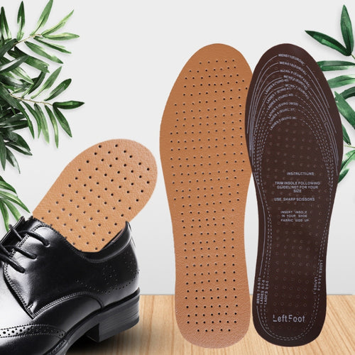 5 คู่ Unisex Perforated Latex Insole พื้นรองเท้าดูดซับเหงื่อ