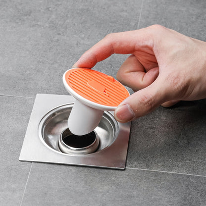 Sewer Deodorant Magnetic Suction Floor Drain Cover, ขนาด:, 3cm (White), 3cm (Orange), 3cm (Green)