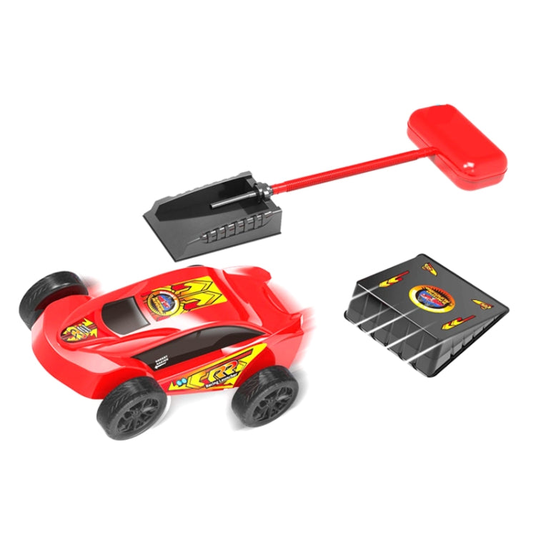 Pedal Catapult เปิดตัวรถแอโรไดนามิกสำหรับผู้ปกครองและเด็กการแข่งรถกลางแจ้ง, Red, Red + Blue Car, Blue, Blue + Red Car