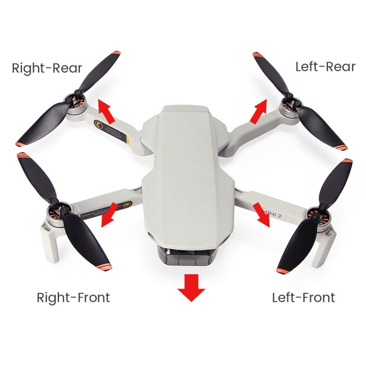เปลือกขาตั้งกล้องด้านหน้าและด้านหลังสำหรับ DJI Mavic Mini 2 / SE, For DJI Mavic Mini 2 / SE(Right Rear), For DJI Mavic Mini 2 / SE(Left Front), For DJI Mavic Mini 2 / SE(Right Front), For DJI Mavic Mini 2 / SE(Left Rear)