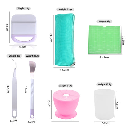 ชุดเครื่องมือกำจัดวัชพืชไวนิล DIY เครื่องมือแกะสลักนูนรูปเงาดำ, 5 In 1, 5 In 1+Cutting Pad, 5 In 1+Recycler+Bag, 6 In 1+Recycler+Bag, 5 In 1+Recycler+Pen Holder