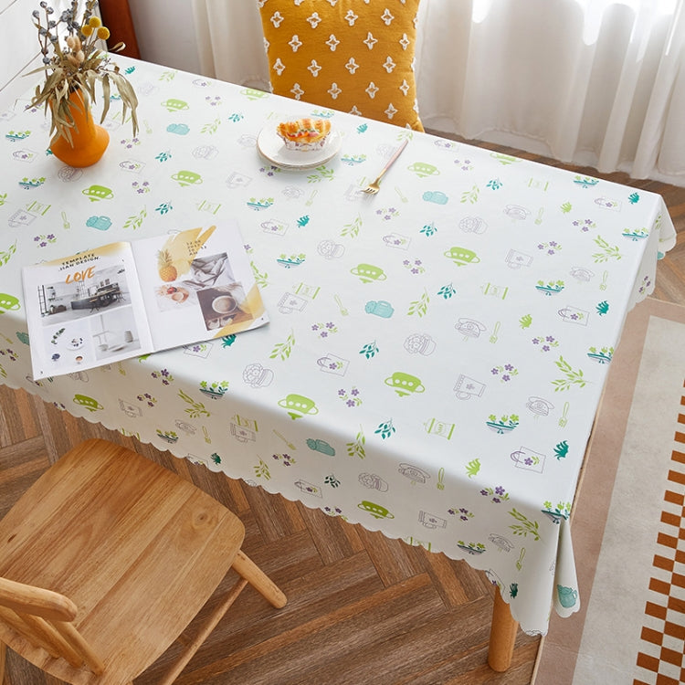 ฟาร์มชนบทกระดาษ PVC กันน้ำมันล้างผ้าปูโต๊ะตั้งโต๊ะ, 120x180cm, 140x140cm, 140x180cm, 140x200cm, 140x220cm