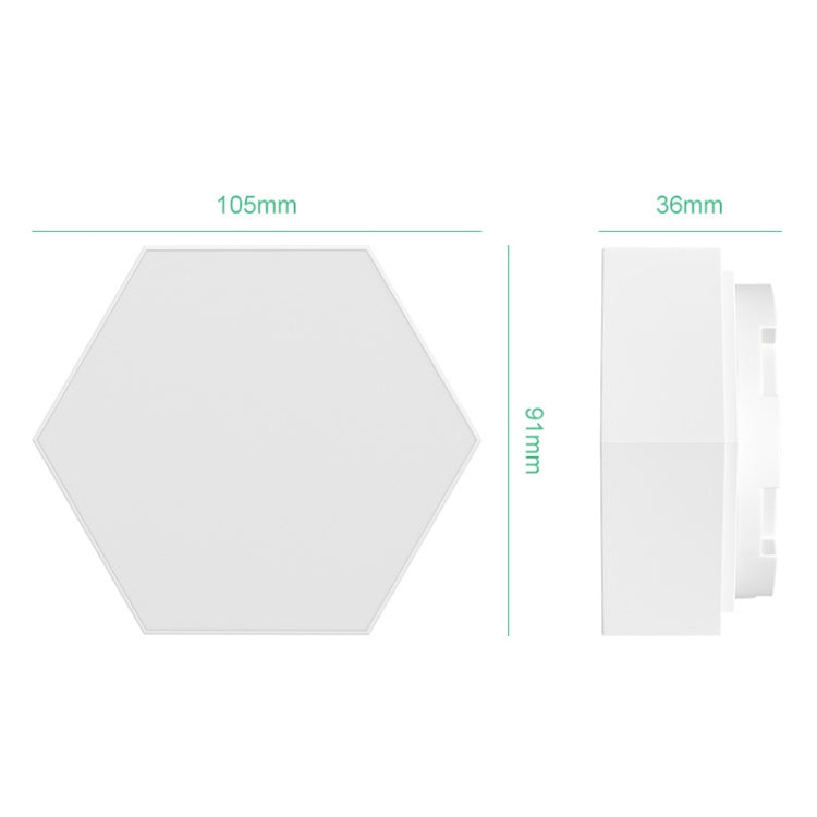 ไฟกลางคืนรังผึ้ง LED ควอนตัม RGB บรรยากาศไฟตกแต่ง สไตล์:, USB Touch Colorful, USB Touch 3 Color, USB Remote Control Colorful