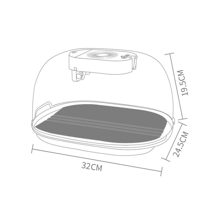 ถาดละลายอาหารแช่แข็ง จานละลายน้ำแข็ง, Quick Thaw Tray(Gray), Quick Thaw Tray(Golden)