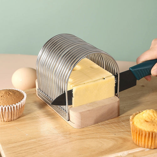 มัลติฟังก์ชั่เครื่องตัดขนมปังปิ้งชีสเครื่องตัดที่นั่ง, Multifunctional Toast Slicer