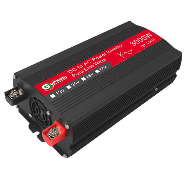Gurxun Sine Wave อินเวอร์เตอร์ 3000W 2/24/48/60V ถึง 220V รถ Boost Converter, 3000W 60V-220V, 3000W 12V-220V, 3000W 24V-220V, 3000W 48V-220V