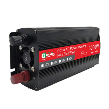 Gurxun Sine Wave อินเวอร์เตอร์ 3000W 2/24/48/60V ถึง 220V รถ Boost Converter, 3000W 60V-220V, 3000W 12V-220V, 3000W 24V-220V, 3000W 48V-220V