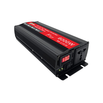 Gurxun 6000W อินเวอร์เตอร์ไซน์เวฟพลังงานสูงพร้อมจอแสดงผลดิจิตอลเดี่ยว, 6000W 12V-220V, 6000W 24V-220V, 6000W 48V-220V, 6000W 60V-220V