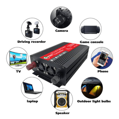 Gurxun 12000W อินเวอร์เตอร์ไซน์เวฟรถยนต์ในครัวเรือนพลังงานสูง, 12000W 48V To 220V, 12000W 12V To 220V, 12000W 24V To 220V, 12000W 60V To 220V, 12000W 12V To 110V