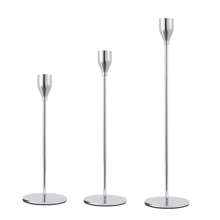 3 ชิ้น / ชุดของตกแต่งบ้านงานแต่งงานเชิงเทียนเหล็กดัดสไตล์:, 3 PCS / Set Thin Bottom (Black), 3 PCS / Set Thin Bottom (Imitation Gold), 3 PCS / Set Thin Bottom (Silver), 3 PCS / Set Thin Bottom (Gold), 3 PCS / Set Thick Bottom (Black)                   ...