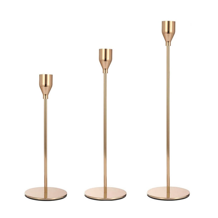 3 ชิ้น / ชุดของตกแต่งบ้านงานแต่งงานเชิงเทียนเหล็กดัดสไตล์:, 3 PCS / Set Thin Bottom (Black), 3 PCS / Set Thin Bottom (Imitation Gold), 3 PCS / Set Thin Bottom (Silver), 3 PCS / Set Thin Bottom (Gold), 3 PCS / Set Thick Bottom (Black)                   ...