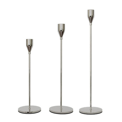 3 ชิ้น / ชุดของตกแต่งบ้านงานแต่งงานเชิงเทียนเหล็กดัดสไตล์:, 3 PCS / Set Thin Bottom (Black), 3 PCS / Set Thin Bottom (Imitation Gold), 3 PCS / Set Thin Bottom (Silver), 3 PCS / Set Thin Bottom (Gold), 3 PCS / Set Thick Bottom (Black)                   ...