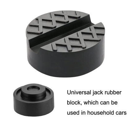 4PCS รถยนต์ Universal Jack Bracket ยางรองรับบล็อก, Rubber Support Block