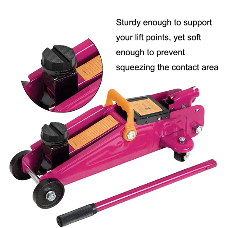 4PCS รถยนต์ Universal Jack Bracket ยางรองรับบล็อก, Rubber Support Block