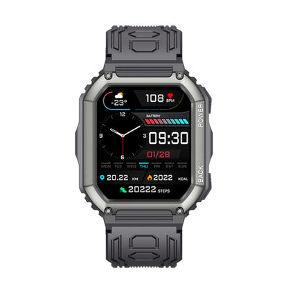 KR06 1.8 นิ้ว Heart Rate เครื่องวัดความดันโลหิต Smart Calling Watch, สีดำ, สีเขียว