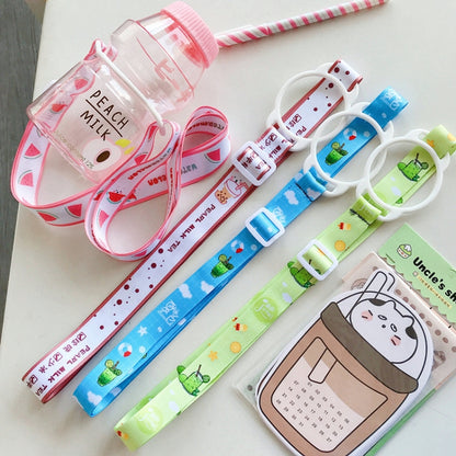 5 PCS ฉนวนกันความร้อนสายคล้องถ้วยขวดเครื่องดื่มเชือกเส้นเล็กขวดน้ำเด็กปรับได้เชือกเส้นเล็ก, HC3302, HC3303, HC3304, HC3305, HC3306, HC3307, HC3311, HC3312, HC3314, HC3315, HC3317, HC3301