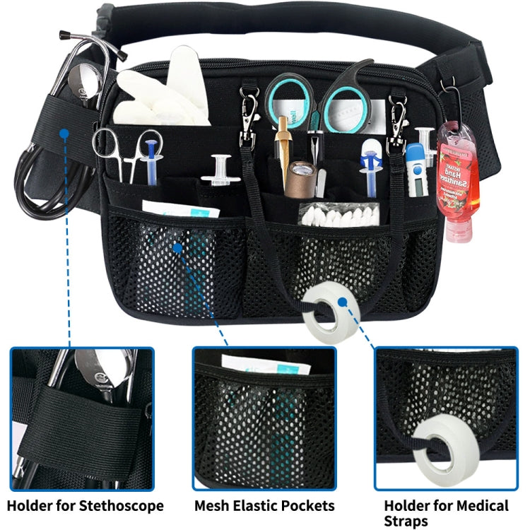 กระเป๋าใส่เครื่องมือพยาบาล กระเป๋าใส่พยาบาลอเนกประสงค์แบบพกพา, Nurse Multifunctional Nurse Pack Bag