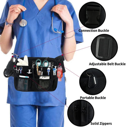 กระเป๋าใส่เครื่องมือพยาบาล กระเป๋าใส่พยาบาลอเนกประสงค์แบบพกพา, Nurse Multifunctional Nurse Pack Bag