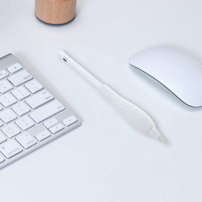 2 PCS 1/2 Gen แท็บเล็ตดินสอสไตลัสเคสซิลิโคนสำหรับ Apple Pencil