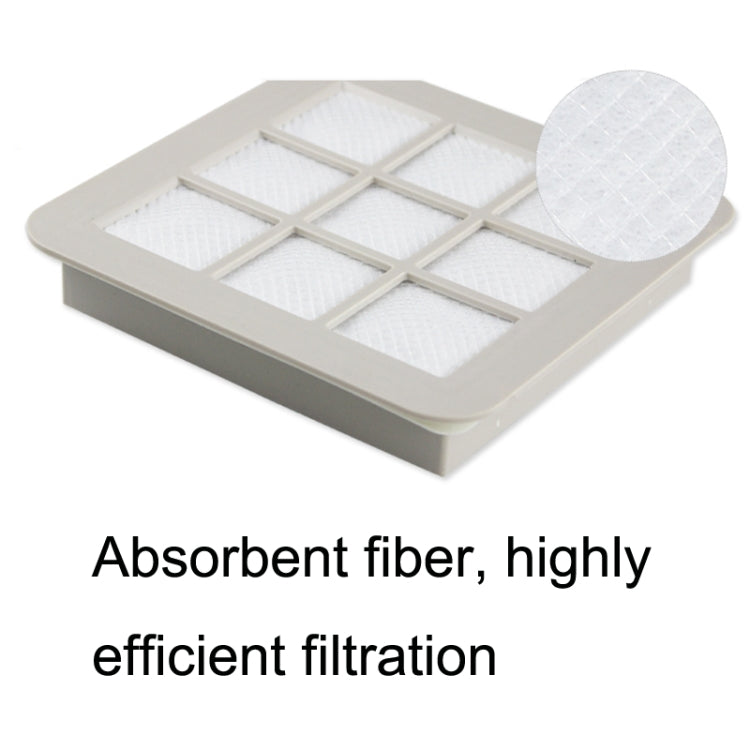 สำหรับเครื่องดูดฝุ่น Philips FC5823 / FC5826 / FC5830 / FC5832, Air Inlet Filter, 5PCS Sponge, Outlet Filter