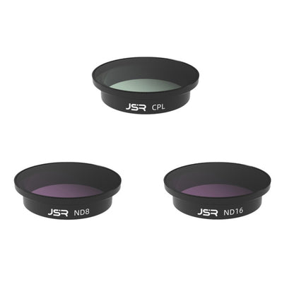 ตัวกรองเลนส์ JSR Drone สำหรับ DJI Avata สไตล์:, MCUV, CPL, ND8, ND16, ND32, ND64, ND8-PL, ND16PL, ND32PL, ND64PL, Anti-light Harm, Star, Brushed Gold, Brushed Blue, CPL+ND8+ND16, 4-in-1 (ND), 4-in-1 (NDPL), 6 In 1, 9 In 1
