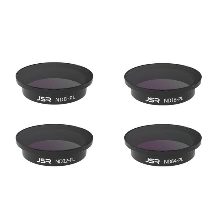 ตัวกรองเลนส์ JSR Drone สำหรับ DJI Avata สไตล์:, MCUV, CPL, ND8, ND16, ND32, ND64, ND8-PL, ND16PL, ND32PL, ND64PL, Anti-light Harm, Star, Brushed Gold, Brushed Blue, CPL+ND8+ND16, 4-in-1 (ND), 4-in-1 (NDPL), 6 In 1, 9 In 1