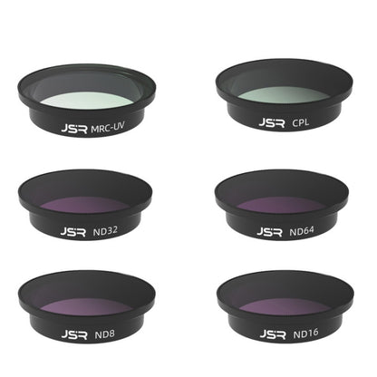 ตัวกรองเลนส์ JSR Drone สำหรับ DJI Avata สไตล์:, MCUV, CPL, ND8, ND16, ND32, ND64, ND8-PL, ND16PL, ND32PL, ND64PL, Anti-light Harm, Star, Brushed Gold, Brushed Blue, CPL+ND8+ND16, 4-in-1 (ND), 4-in-1 (NDPL), 6 In 1, 9 In 1