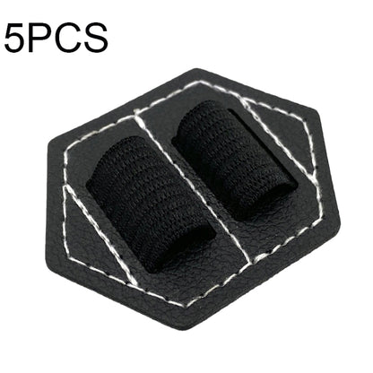 5 PCS Capacitive Pen Bag Self Adhesive Pen Holder PU Pen Clip, สไตล์:, Hexagonal Black, Hexagonal Blue, Hexagonal Orange, Hexagonal Red, Hexagonal Brown, Hexagon Double Black, Rectangular Double Black, Round