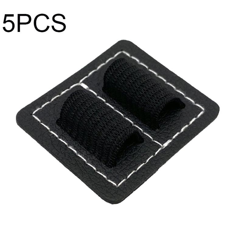 5 PCS Capacitive Pen Bag Self Adhesive Pen Holder PU Pen Clip, สไตล์:, Hexagonal Black, Hexagonal Blue, Hexagonal Orange, Hexagonal Red, Hexagonal Brown, Hexagon Double Black, Rectangular Double Black, Round