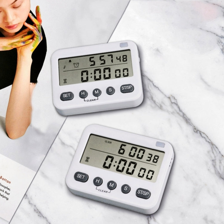 YS-218 Digital Timer เตือนนับถอยหลังแบบบวก 99 ชั่วโมง สไตล์:, No Vibration, With Vibration