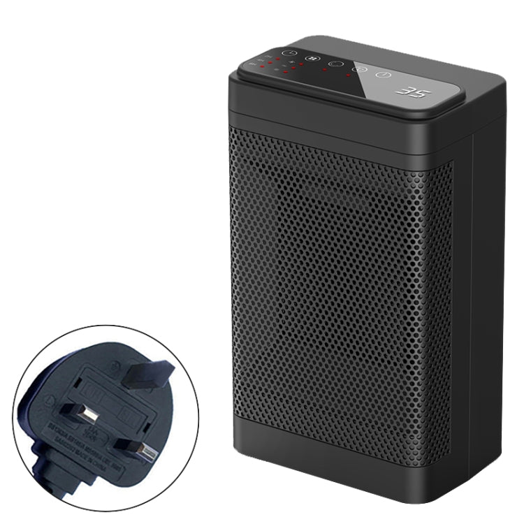 สำนักงานในครัวเรือน Mute Desktop เขย่าหัวเครื่องทำความร้อนไฟฟ้า Spec:, Knob (EU Plug), Screen (EU Plug), Knob (UK Plug), Screen (UK Plug)
