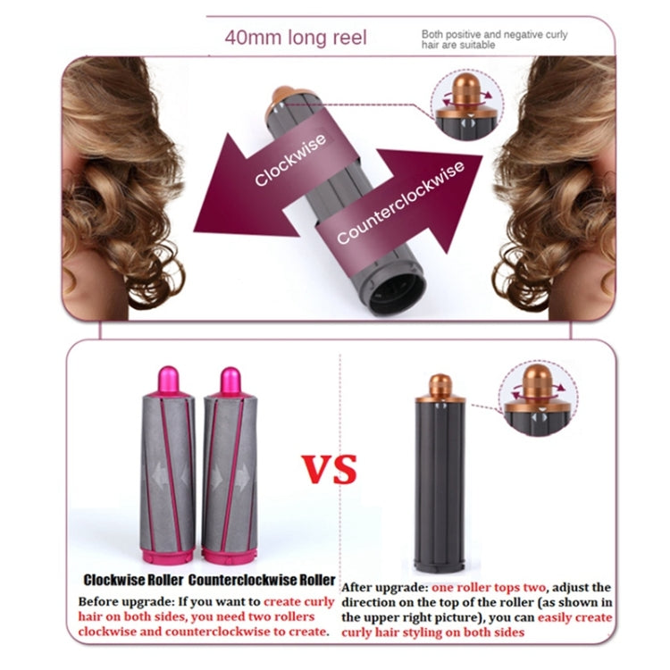 อัพเกรด Long Barrel Curling Iron สำหรับเครื่องเป่าผม Dyson HD01/02/03/04/08, 13.4cm 30mm Gold, 13.4cm 30mm Red, 13.4cm 40mm Gold, 13.4cm 40mm Red