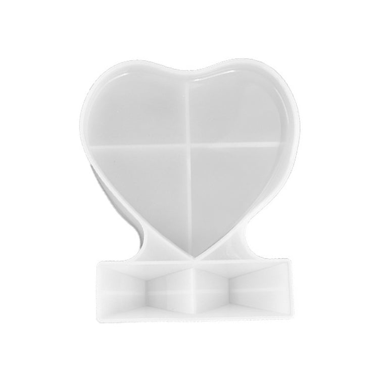 กรอบรูปสี่เหลี่ยมรูปหัวใจแสดงแม่พิมพ์ซิลิโคน DIY, Spec:, S (Rectangle), S (Heart-shaped), L (Heart-shaped), L (Square), Vertical Rectangle
