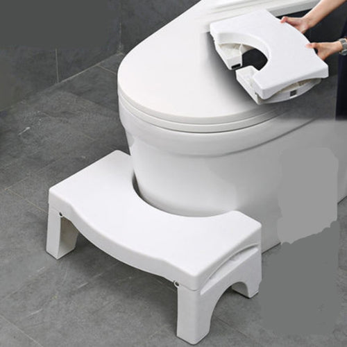 สตูลวางเท้าห้องน้ำกันลื่นพับได้เด็กไม่เต็มเต็งสตูลวางเท้า Professional Toilet สตูลเสริม, Non-slip Toilet