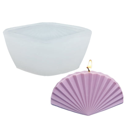 Scallop DIY แม่พิมพ์ซิลิโคนทำเทียนหอม, LZ-48, LZ-66, LZ-197, LZ-217, LZ-216, SX-LZ-305, SX-LZ-306, SX-LZ-307
