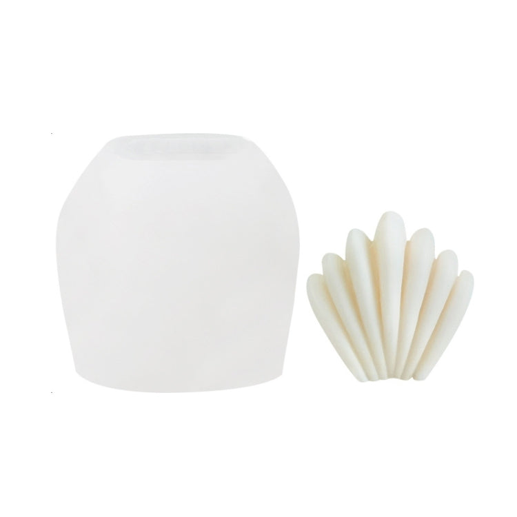 Scallop DIY แม่พิมพ์ซิลิโคนทำเทียนหอม, LZ-48, LZ-66, LZ-197, LZ-217, LZ-216, SX-LZ-305, SX-LZ-306, SX-LZ-307