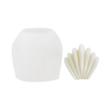 Scallop DIY แม่พิมพ์ซิลิโคนทำเทียนหอม, LZ-48, LZ-66, LZ-197, LZ-217, LZ-216, SX-LZ-305, SX-LZ-306, SX-LZ-307