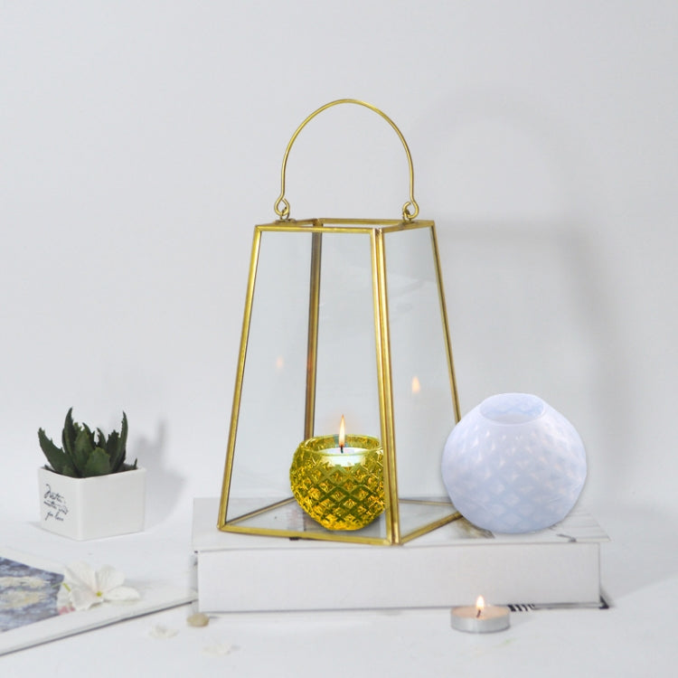 DIY Polka Dot Storage Box แม่พิมพ์ซิลิโคนที่เขี่ยบุหรี่คริสตัล, DJ-117