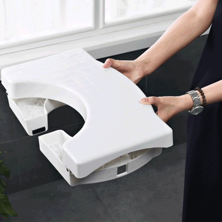 สตูลวางเท้าห้องน้ำกันลื่นพับได้เด็กไม่เต็มเต็งสตูลวางเท้า Professional Toilet สตูลเสริม, Non-slip Toilet