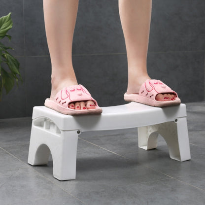 สตูลวางเท้าห้องน้ำกันลื่นพับได้เด็กไม่เต็มเต็งสตูลวางเท้า Professional Toilet สตูลเสริม, Non-slip Toilet