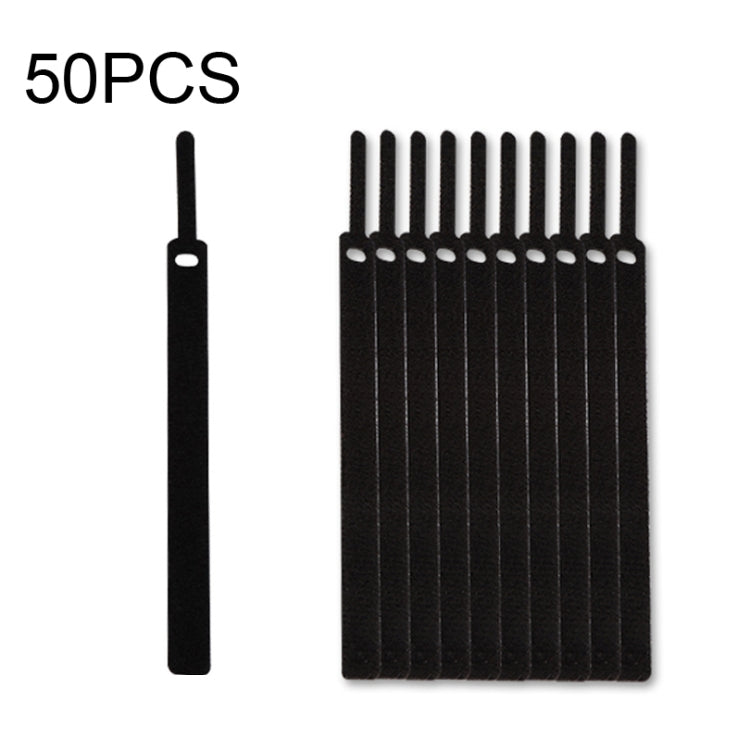50 PCS เข็มรูปร่างสายข้อมูลกาวในตัว ออแกไนเซอร์ การรวมกลุ่มที่มีสีสัน, 10 x 130mm, 12 x 115mm, 12 x 145mm, 15 x 200mm, 15 x 300mm