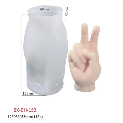 DIY แม่พิมพ์ซิลิโคนเทียนหอมรูปมือ, BH-152, BH-153, BH-154, BH-155, SX-LZ-332, SX-LZ-331