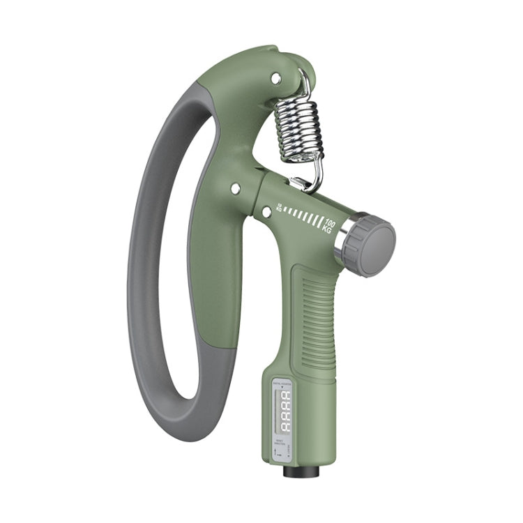 การฝึกกล้ามเนื้อแขนจับอิเล็กทรอนิกส์แบบปรับได้ 10-100KG, JM005 Black, JM005 Green, JM005 Blue