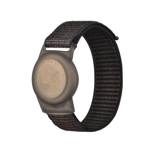 เด็กผู้ใหญ่สายรัดสายรัดข้อมือไนลอน เคส สำหรับ AirTag Tracker, 220mm, 170mm