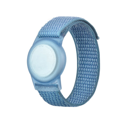 เด็กผู้ใหญ่สายรัดสายรัดข้อมือไนลอน เคส สำหรับ AirTag Tracker, 220mm, 170mm