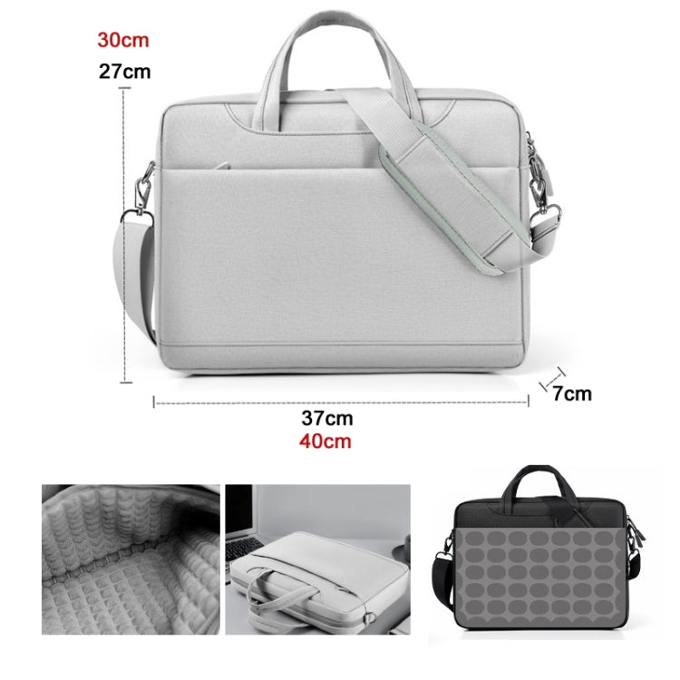 ถุงลมนิรภัยแบบหนาสำหรับแล็ปท็อปแบบพกพา Messenger Bag, 14.1 inches, 15.6-16.1 inches