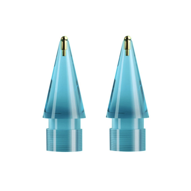 สำหรับ Apple Pencil 1/2 2 ชิ้น Stylus Transparent Replacement Nib, Spec:, Extended (Red), Extended (Blue), Extended (Green), Extended (Pink), Extended (Gray), Extended (Gold), Extended (Purple), Round (Red), Round (Blue), Round (Green), Round (Pink)   ...