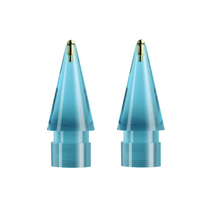 สำหรับ Apple Pencil 1/2 2 ชิ้น Stylus Transparent Replacement Nib, Spec:, Extended (Red), Extended (Blue), Extended (Green), Extended (Pink), Extended (Gray), Extended (Gold), Extended (Purple), Round (Red), Round (Blue), Round (Green), Round (Pink)   ...