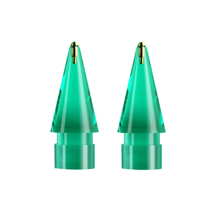 สำหรับ Apple Pencil 1/2 2 ชิ้น Stylus Transparent Replacement Nib, Spec:, Extended (Red), Extended (Blue), Extended (Green), Extended (Pink), Extended (Gray), Extended (Gold), Extended (Purple), Round (Red), Round (Blue), Round (Green), Round (Pink)   ...